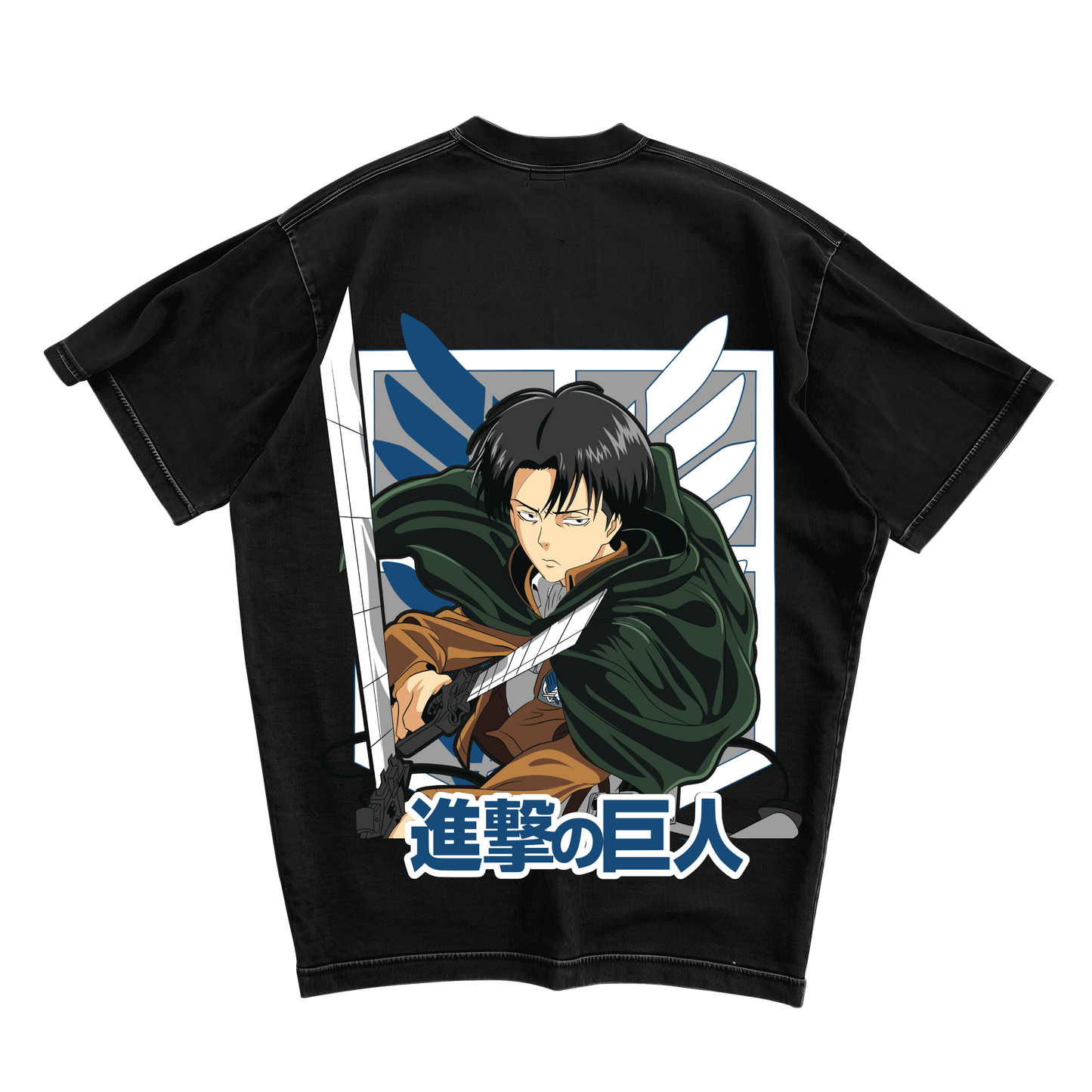 Attack on Titan – Levi Ackerman Premium Oversized T-Shirt